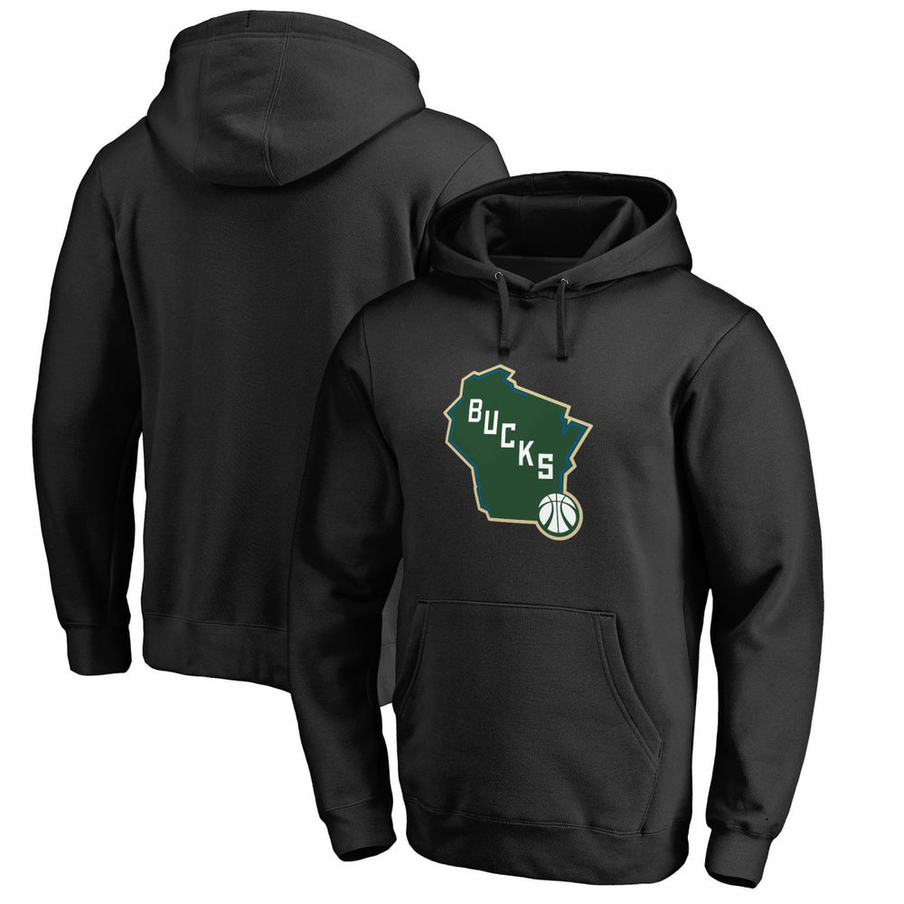 Milwaukee Bucks Alternate Logo Pullover Hoodie Online