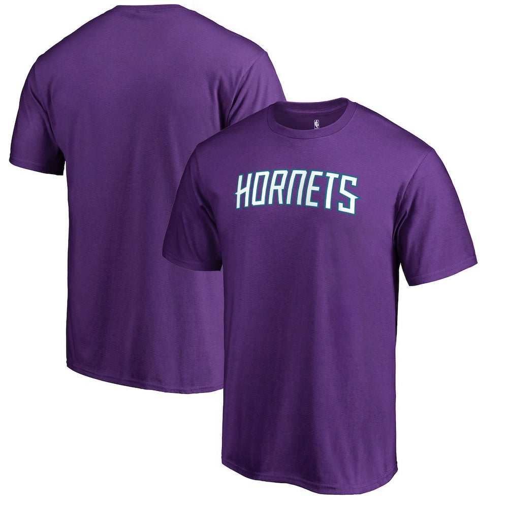 Charlotte Hornets Primary Wordmark T-Shirt On Sale