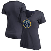 Denver Nuggets Women's Static Logo V-Neck T-Shirt sale Discount