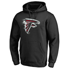 Atlanta Falcons Splatter Logo Pullover Hoodie