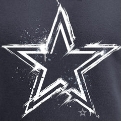 Dallas Cowboys Splatter Logo Pullover Hoodie