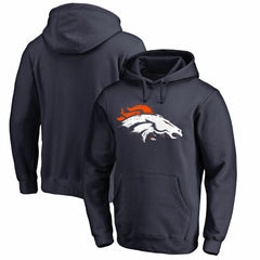 Denver Broncos Splatter Logo Pullover Hoodie