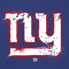 New York Giants Splatter Logo Pullover Hoodie