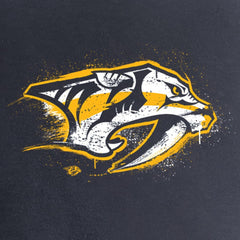 Nashville Predators Women's Splatter Logo V-Neck T-Shirt Online