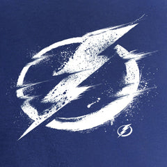 Tampa Bay Lightning Women's Splatter Logo V-Neck T-Shirt Discount