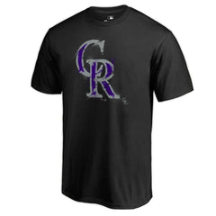 Colorado Rockies Splatter Logo T-Shirt | MLB US