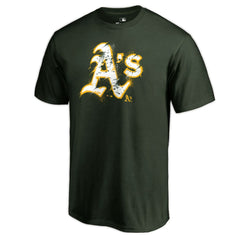 Athletics Splatter Logo T-Shirt | MLB Shop