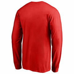 St. Louis Cardinals Splatter Logo Long Sleeve T-Shirt | MLB On Sale