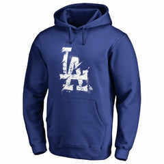 Los Angeles Dodgers Splatter Logo Pullover Hoodie | MLB Outlet