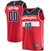 Washington Wizards Fast Break Custom Replica Jersey Red Online
