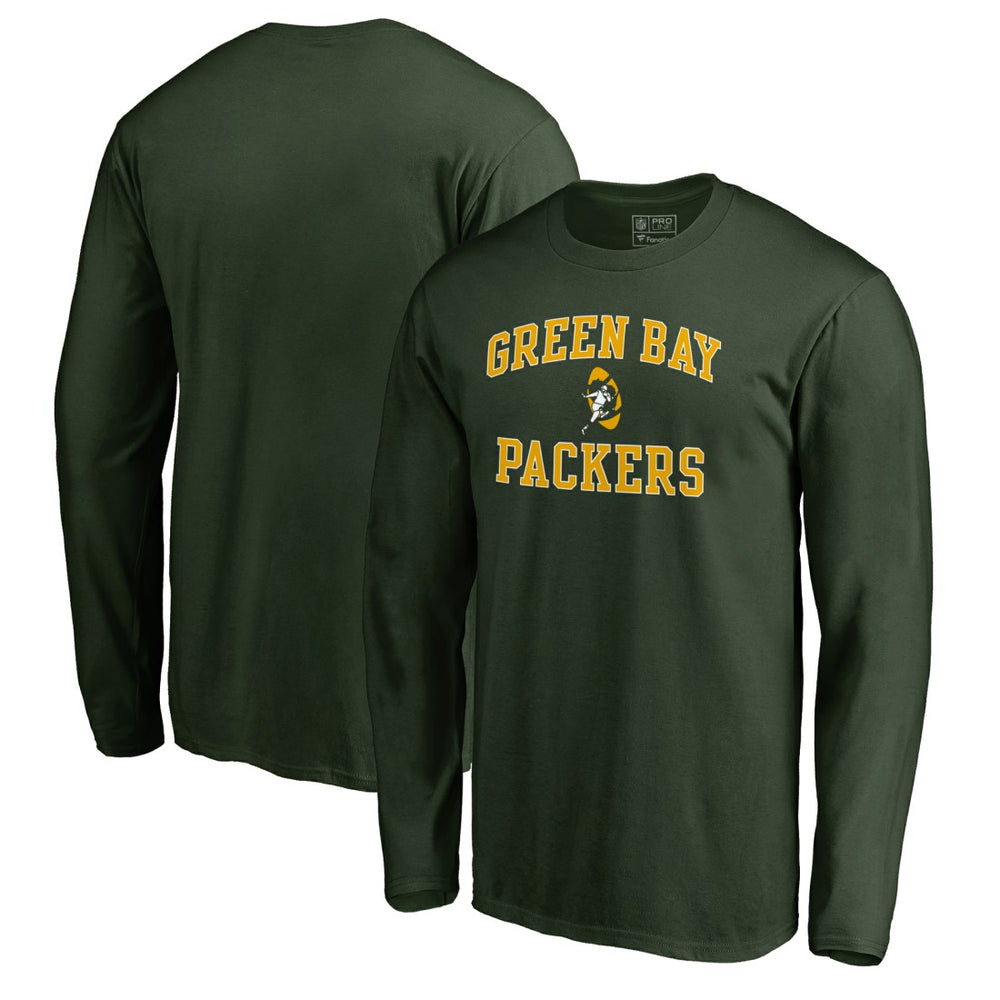 Green Bay Packers Vintage Collection Victory Arch Long Sleeve T-Shirt