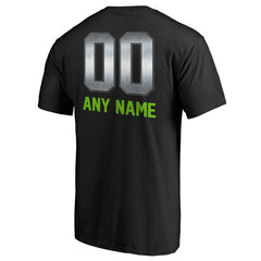 Seattle Seahawks Personalized Midnight Mascot T-Shirt