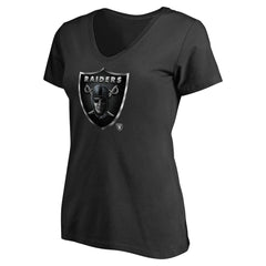 Las Vegas Raiders Women's Personalized Midnight Mascot T-Shirt