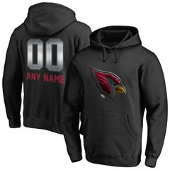Arizona Cardinals Personalized Midnight Mascot Pullover Hoodie