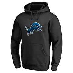 Detroit Lions Personalized Midnight Mascot Pullover Hoodie