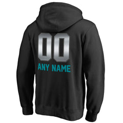 Miami Dolphins Personalized Midnight Mascot Pullover Hoodie