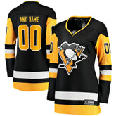 Pittsburgh Penguins Fanatics Women's Home Breakaway Custom Jersey Discount