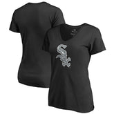 Chicago White Sox Women's Static Logo V-Neck T-Shirt | MLB Outlet