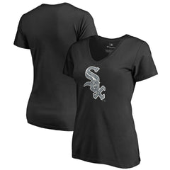 Chicago White Sox Women's Static Logo V-Neck T-Shirt | MLB Outlet