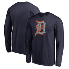 Detroit Tigers Static Logo Long Sleeve T-Shirt | MLB Sale
