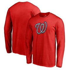 Washington Nationals Static Logo Long Sleeve T-Shirt | MLB Sale