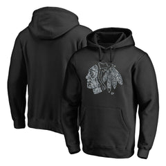 Chicago Blackhawks Static Logo Pullover Hoodie For Sale