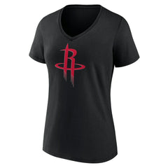 Houston Rockets Women's Primary Logo V-Neck T-Shirt sale Outlet