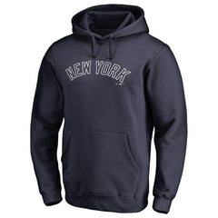 New York Yankees Official Wordmark Fitted Pullover Hoodie | MLB Shop