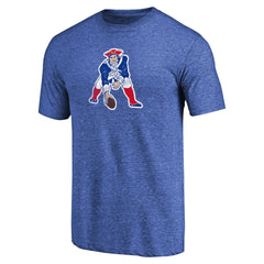 New England Patriots Throwback Logo Tri-Blend II T-Shirt