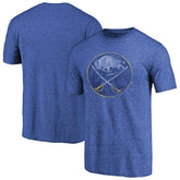 Buffalo Sabres Throwback Vintage Logo Tri-Blend T-Shirt Discount