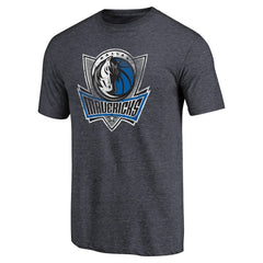 Dallas Mavericks Distressed Logo Tri-Blend T-Shirt sale Discount