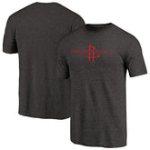 Houston Rockets Distressed Logo Tri-Blend T-Shirt Discount