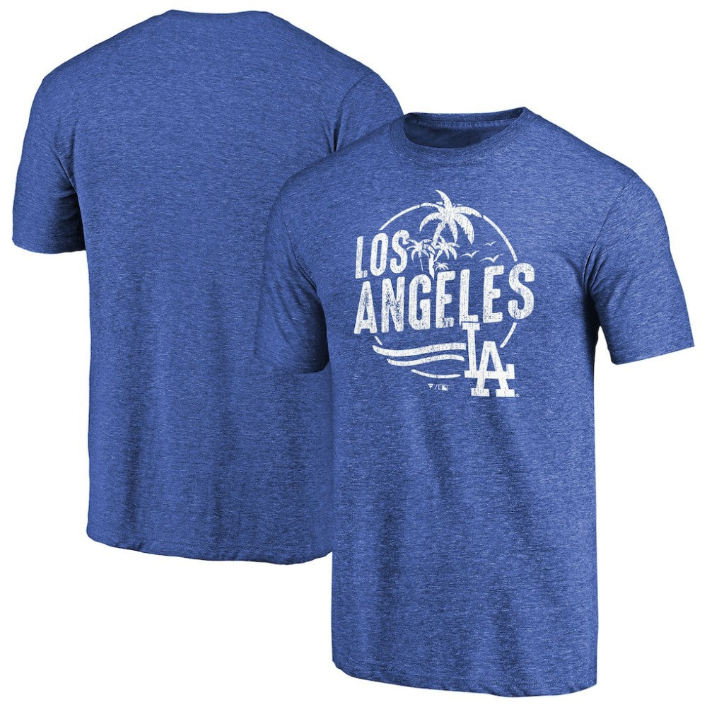 Los Angeles Dodgers Hometown Collection LA Palms Tri-Blend T-Shirt | MLB US