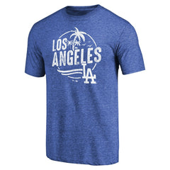Los Angeles Dodgers Hometown Collection LA Palms Tri-Blend T-Shirt | MLB US