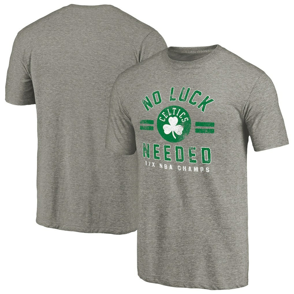 Boston Celtics No Luck Hometown Collection Tri-Blend T-Shirt Online
