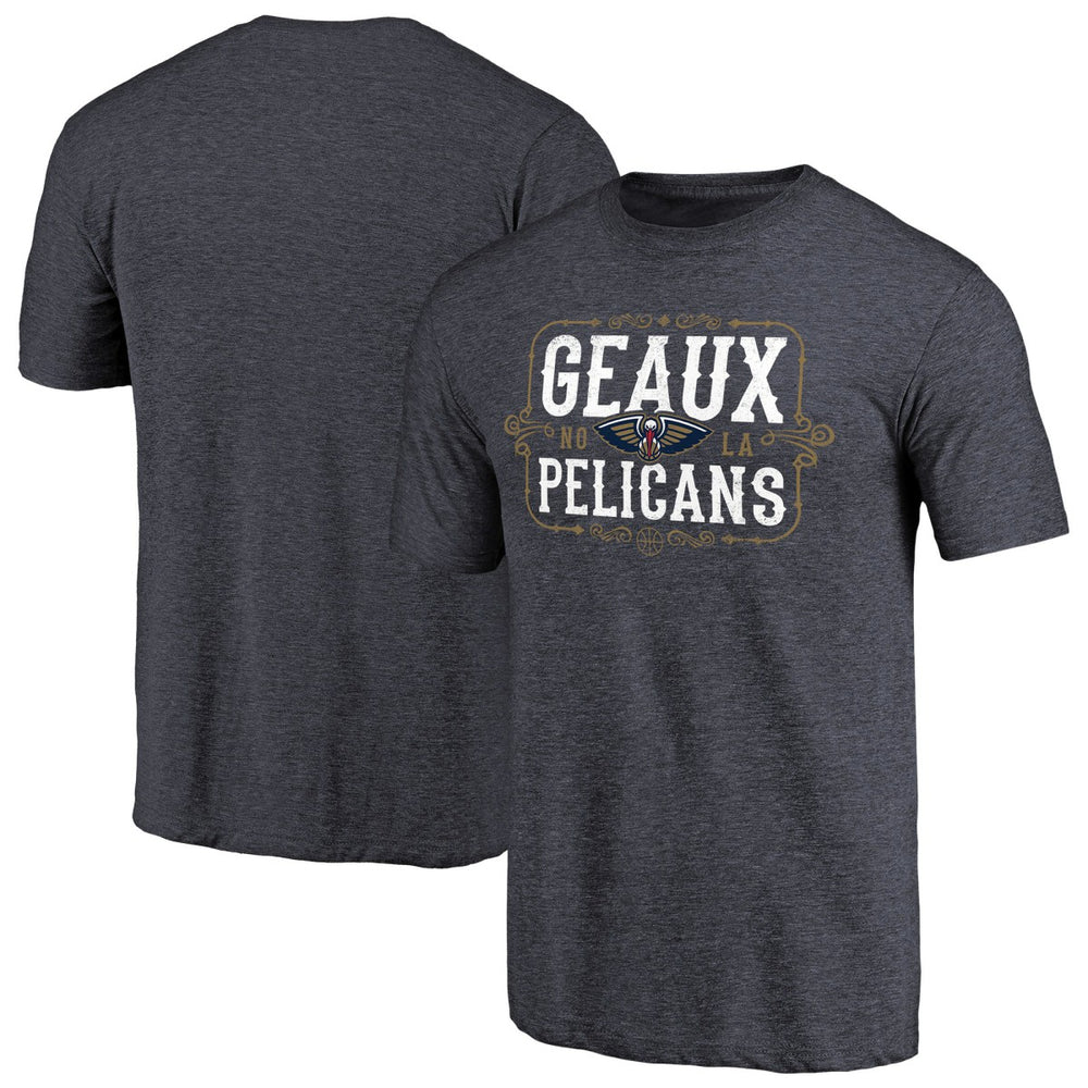 New Orleans Pelicans Geaux Pelicans Hometown Collection Tri-Blend T-Shirt Online