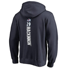 Nathan MacKinnon Colorado Avalanche Backer Name & Number Pullover Hoodie Discount
