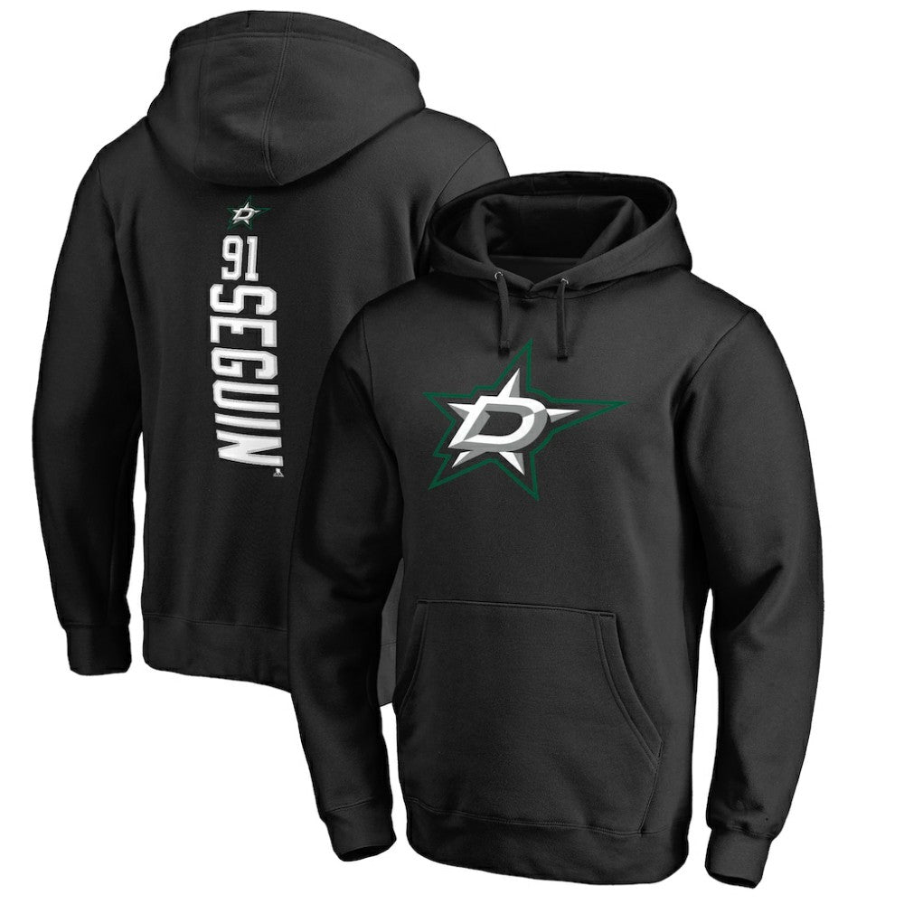 Tyler Seguin Dallas Stars Backer Name & Number Pullover Hoodie On Sale