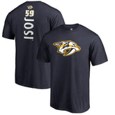 Roman Josi Nashville Predators Backer Name & Number T-Shirt For Sale