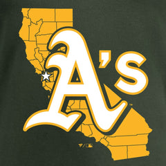 Athletics Women's Hometown Collection The Big O V-Neck T-Shirt | MLB Outlet