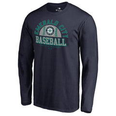 Seattle Mariners Hometown Collection Cascadia Long Sleeve T-Shirt | MLB New