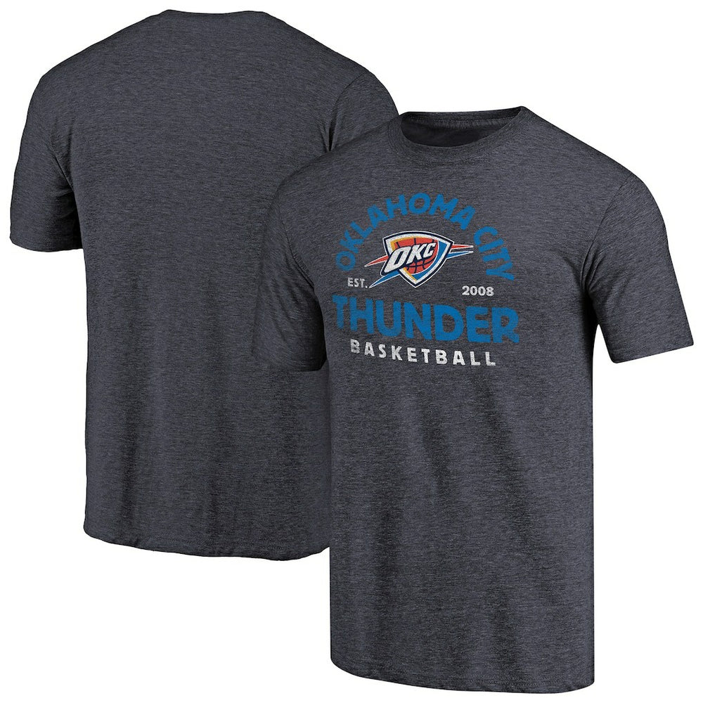 Oklahoma City Thunder Vintage Arch Tri-Blend T-Shirt Outlet