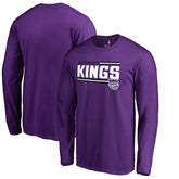 Sacramento Kings Onside Stripe Long Sleeve T-Shirt On Sale