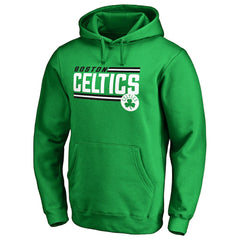 Boston Celtics Onside Stripe Pullover Hoodie Online