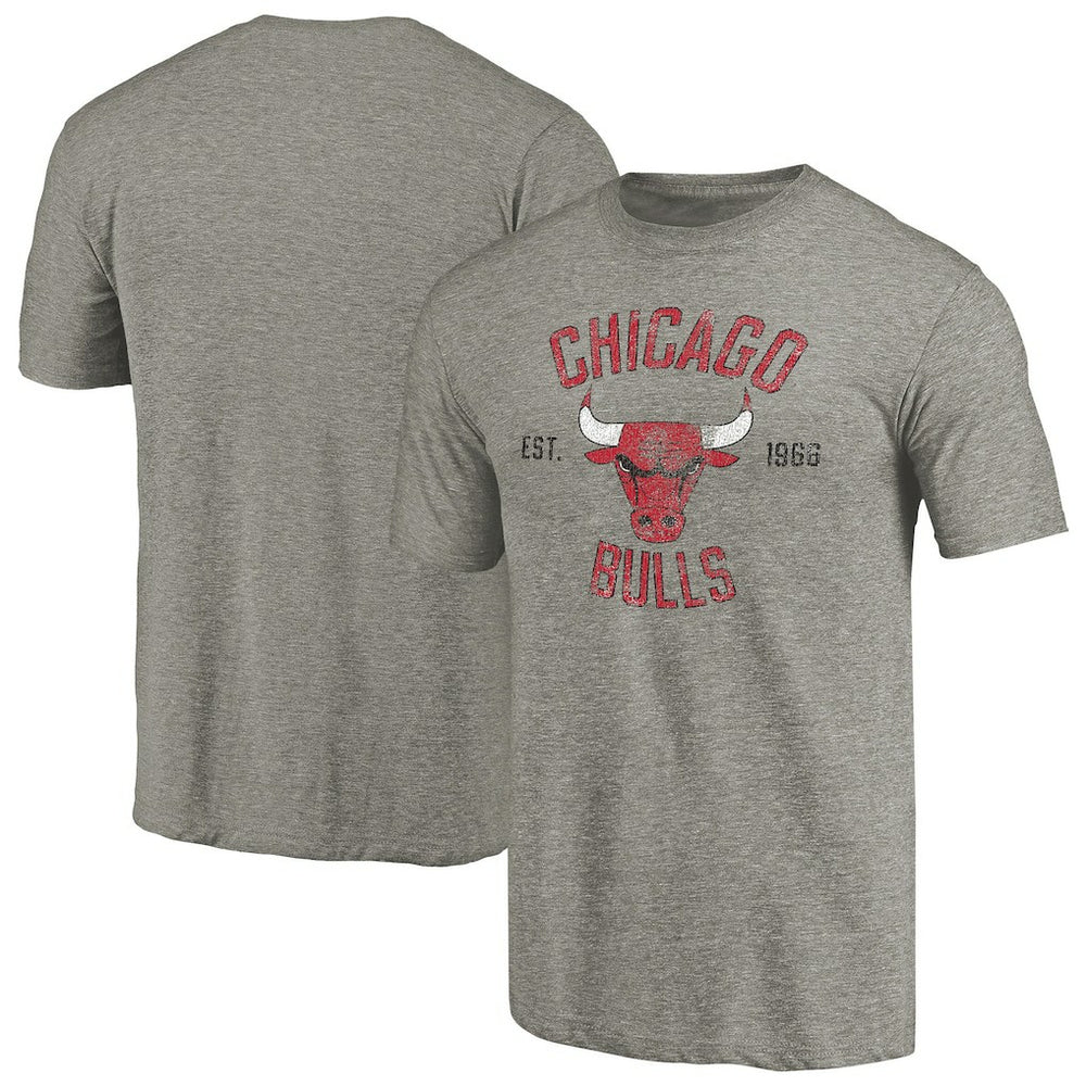 Chicago Bulls Team Heritage Tri-Blend T-Shirt sale Outlet