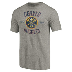 Denver Nuggets Team Heritage Tri-Blend T-Shirt Online