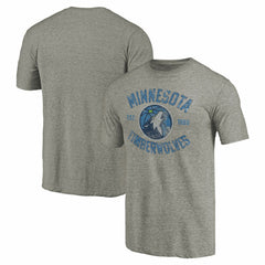 Minnesota Timberwolves Team Heritage Tri-Blend T-Shirt Online