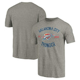 Oklahoma City Thunder Team Heritage Tri-Blend T-Shirt On Sale