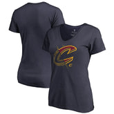 Cleveland Cavaliers Women's X-Ray Slim Fit V-Neck T-Shirt sale On Sale