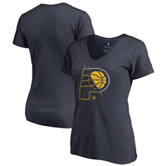 Indiana Pacers Women's X-Ray Slim Fit V-Neck T-Shirt Outlet